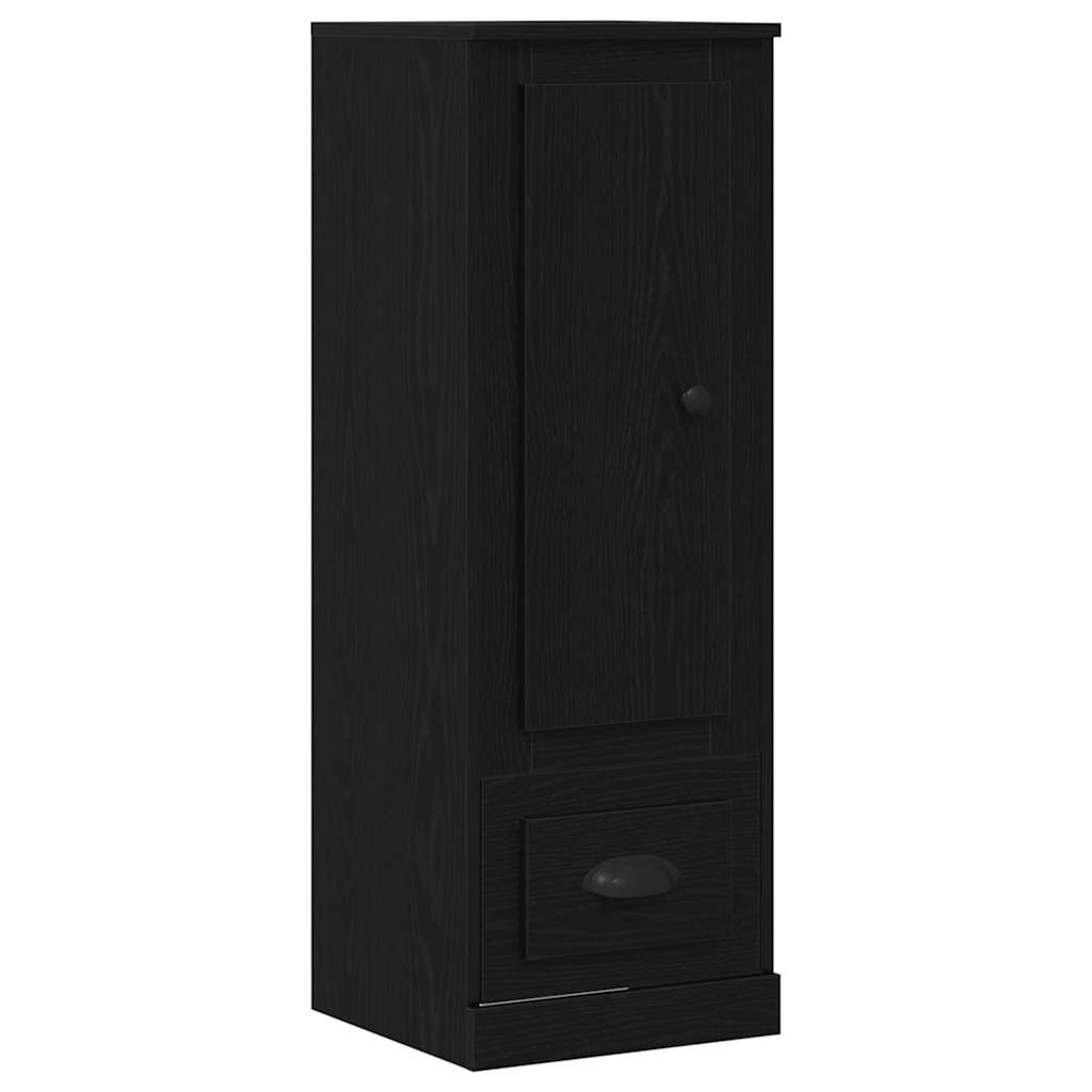Highboard Schwarze Eiche 132x35,5x103,5 cm Ingenieurholz